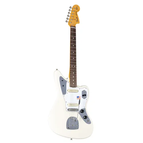 Fender Johnny Marr Jaguar RW Olympic White E Gitarre in weiß von Fender