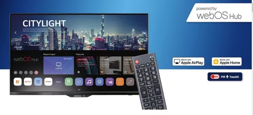 alphatronics SL-22 DW Smart TV - 22 Zoll LED Smart TV mit Triple Tuner, integriertem DVD-Player und 12V/230V Betrieb - ideal für unterwegs und zu Hause.