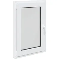 vidaXL Kellerfenster RISOR Weiß 60 x 80 cm PVC und Glas - Modernes Untergeschossfenster mit minimalistischem Design aus PVC und Glas. Bringt Licht ins Untergeschoss und bietet eine praktische Kipp- und Drehfunktion für optimale Belüftung.