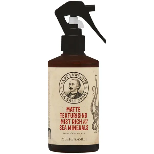 Captain Fawcett Hairspray Sea Salt - 250 ml für Männer - Haarspray für Herren mit Meersalz, sorgt für dichten und starken Halt, ideal für den perfekten Style ohne Ausspülen.
