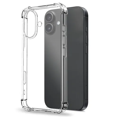 Für Apple iPhone 17 Schock Silikon TPU Schutz Hülle Handy Cover Transparent