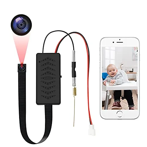 Produktbild LXMIMI Mini Kamera WiFi, HD 1080P Kleine Kamera Unterstützung 2,4 und 5g WiFi mit Bewegungserkennung für Haussicherheitsüberwachung Kamera, APP Remote View