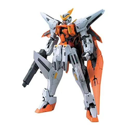 Bandai Gundam - MG 1/100 Gundam KYRIOS Modellbausatz - Figur-Modellbausätze für Erwachsene, detailgetreue Nachbildung mit beweglichen Teilen für ein authentisches Bau- und Spielerlebnis.