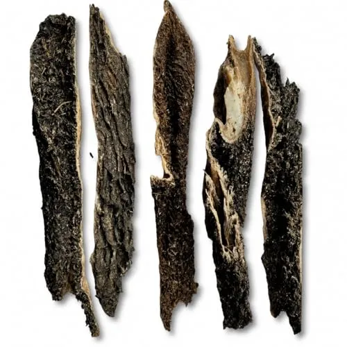 Rinderpansen getrocknet für Hunde, natürlicher Kauartikel aus 100% Rind, Hundesnack für große Hunde, extra große Stücke, ohne Zusatzstoffe, Zahnpflege & Langer Kauspaß (1kg)