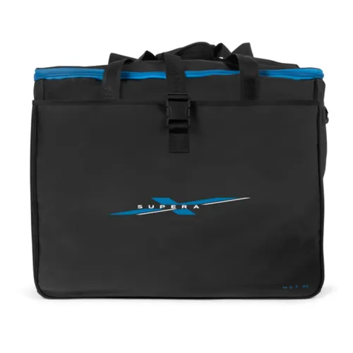 Preston Supera X Net XL - Angeltasche für bis zu 5 Setzkescher - Angeltasche für Friedfischangler mit wasserdichtem Innenfutter und Platz für bis zu fünf Kescher. Ideal für das sichere Transportieren Ihrer Angelausrüstung.