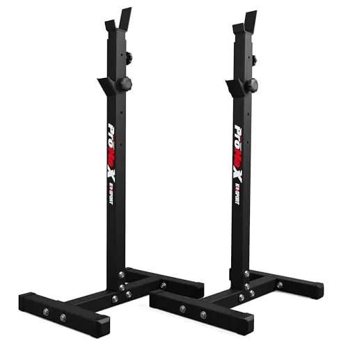 K-Sport Langhantelablage - Squat-Rack bis 180kg belastbar - Hantelständer für Krafttraining, ideal für dein Home Gym! Höhenverstellbar und stabil, perfekt für Muskelaufbau und sicheres Training.