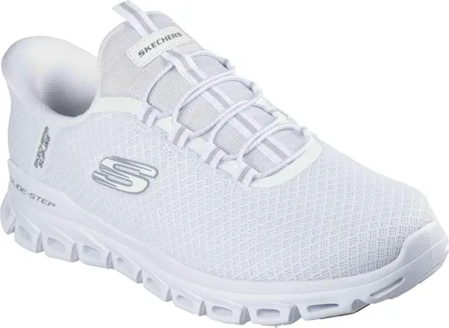 Skechers Sneaker aus Textil, weiß - Größe 45 - Sneaker aus Textil mit herausnehmbarer Memory Foam Decksohle für optimalen Komfort, ideal für den täglichen Gebrauch.