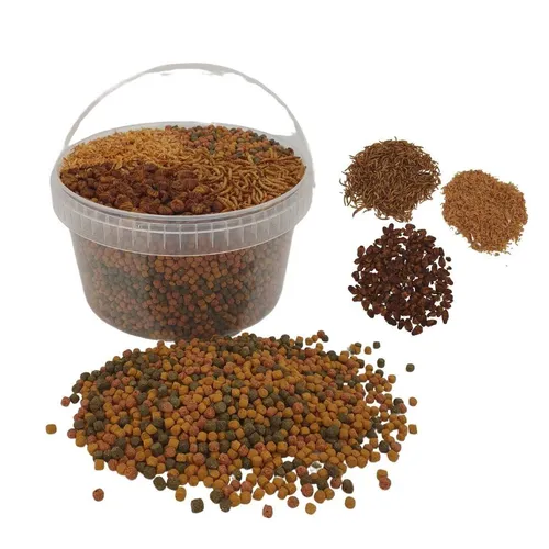 Koifutter mit Natufutter 3,5 L Eimer