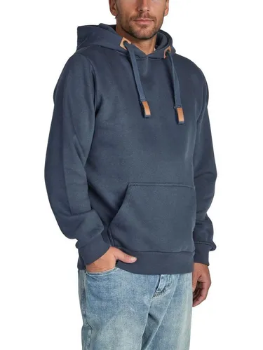 DENIMFY Hoodie Herren Regular Fit DFIvo Blau XL - Herren-Sweatshirt für Herbst und Winter, hält warm und bietet hohen Tragekomfort mit Känguru-Tasche und breiter Kapuze. Erhältlich in vielen Farben und Größen bis 5XL.