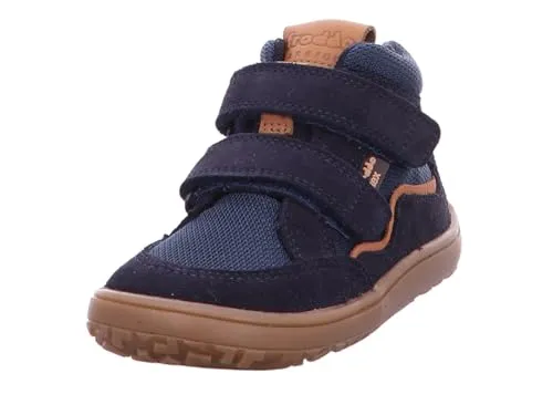 Froddo Barefoot Tex Autumn Dark Blue EU 32 - Wasserdichte Kinderschuhe im Mid-Cut-Design mit flexiblem Laufsohle für ein angenehmes Barfußgefühl, ideal für Abenteuer im Freien.