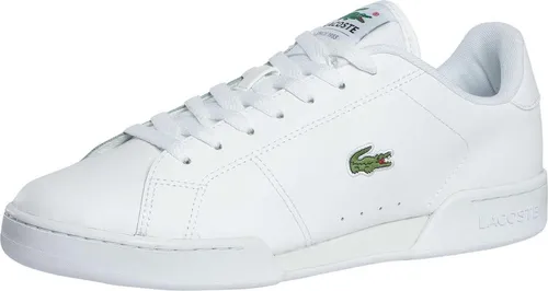 Lacoste Carnaby Cup Weiße Ledersneaker für Herren in weiß von Lacoste