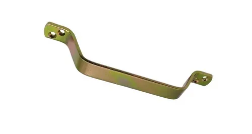 Garagengriff Torgriff Schiebetorgriff Türgriff 16,5x2,0x0,4 cm gelb verzinkt