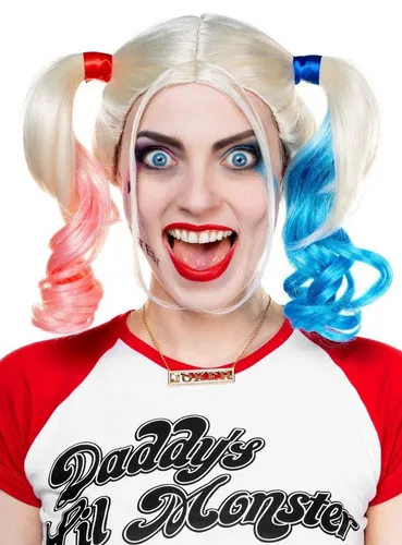 Metamorph Kostüm-Perücke Suicide Harley Girl von Metamorph