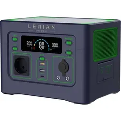 LiFePO4 Powerstation 288Wh 300W Output 12V AC USB für Camping, Outdoor, mobiles Arbeiten Stromversorgung
