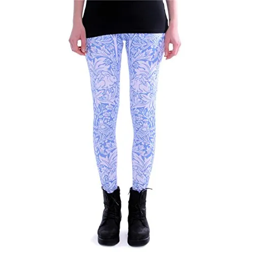 cosey - Bedruckte Bunte Leggins (Einheitsgröße) Verschiedene Leggings Designs, Hase, Einheitsgröße