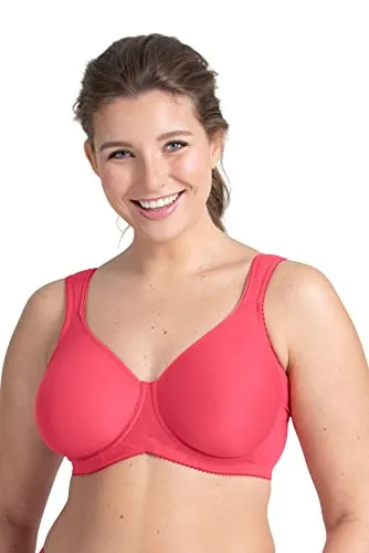 Miss Mary Stay Fresh Molded Underwired Bra BH Korall E 80 - Funktionsunterwäsche mit innovativer Stay Fresh-Technologie für kühlen Tragekomfort und eine elegante, unsichtbare Passform den ganzen Tag.