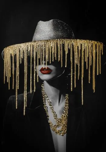 Poster & Bildende Kunst Gold von STYLER