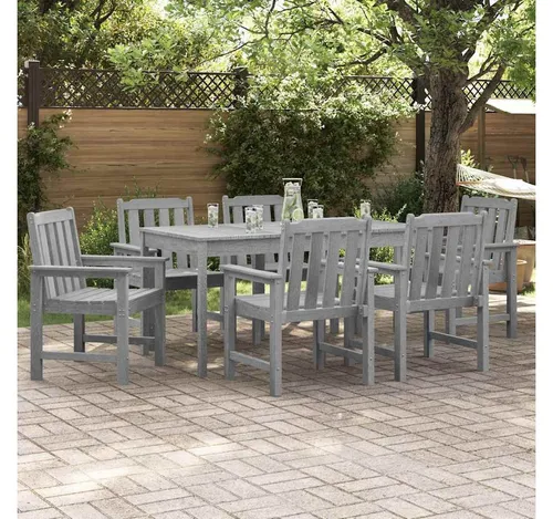 furnicato Gartenstuhl Moderner Hellgrau (6 St) - Moderner Gartenstuhl mit ergonomischem Design, ideal für entspannte Stunden im Freien. Aus wetterfestem Polyethylen gefertigt, bietet er Komfort und Langlebigkeit für Garten und Terrasse.