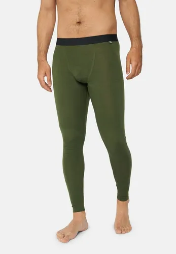 DANISH ENDURANCE Thermounterhose Merino für Herren – Atmungsaktive Funktionshose in Grün, Größe M - Hochwertige Thermounterhose für Outdoor-Aktivitäten. Die atmungsaktive Merinowolle sorgt für ein angenehmes Tragegefühl und optimale Temperaturregulierung. Ideal für Klettern, Wandern und Skifahren.