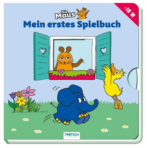 Trötsch Verlag ~ Trötsch Die Maus Pappenbuch Mein erstes Spielbuch 9783965526235