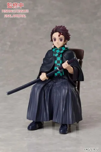 Demon Slayer: Kimetsu no Yaiba Statue Tanjiro Kamado 15 cm - Aufstellfigur von Tanjiro Kamado, detailreich und perfekt für Sammler und Anime-Fans.