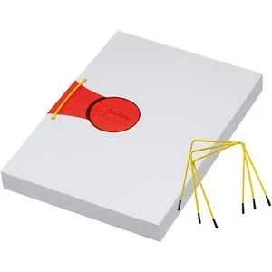 Jalema Abheftbügel 2639801000, Pli-Fix, 10 Stück, 90mm Füllhöhe, Plastik mit Drahtkern