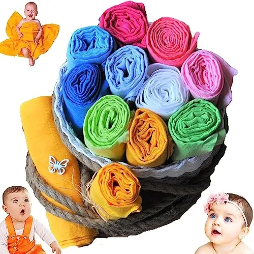 Natureville Musselin Spucktucher Baby Geschenk für Neugeborenen