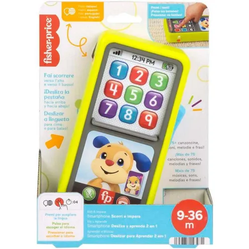 Mattel Smartphone Scroll & Learn (Spanisch, Italienisch, Portugiesisch, Englisch) (36934479)