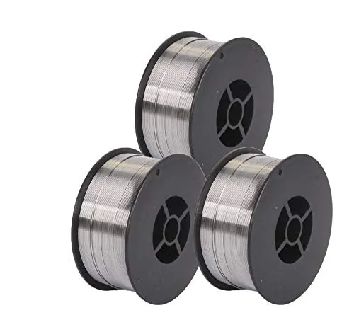 WELDINGER Fülldraht Starterpack 1x0,6 mm 2x 0,8 mm je 1 kg Kleinrolle D100 (MIG/MAG-Schweißdraht NoGas)