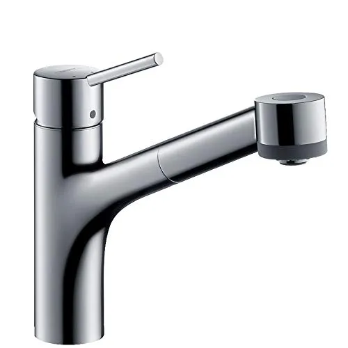 hansgrohe Talis M54 - Ausziehbare Küchenarmatur mit Brause - Armatur für die Küche mit 2 Strahlarten und 150° Schwenkbereich. Ideal für mehr Bewegungsfreiheit und Komfort beim Spülen.