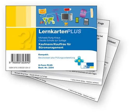 Lernkarten PLUS: Kaufmann/Kauffrau für Büromanagement - Kompakt - Effektive Lernkarten für die Prüfungsvorbereitung im Büromanagement. Ideal zum schnellen Wiederholen des Berufswissens und zur gezielten Vorbereitung auf Prüfungen.