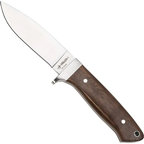 Budoten Haller 83257 Holzgriff Lederscheide Silber Messer von Haller