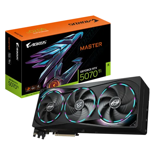 GIGABYTE AORUS GeForce RTX 5070 Ti MASTER 16G von GIGABYTE