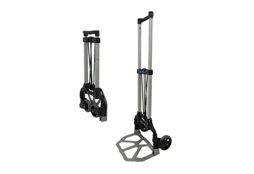 TRUTZHOLM Aluminium Sackkarre klappbar - Sackkarre mit 80 kg Traglast und leichtem Aluminium-Teleskoprahmen, ideal für den flexiblen Einsatz und einfachen Transport.