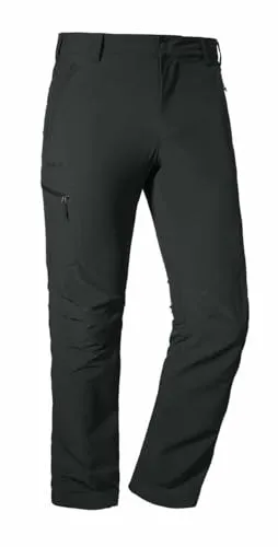 Schöffel Trekkinghose Pants Folkstone grau 28 - Wanderhose aus 89% Nylon und 11% Elasthan, bietet hohen Tragekomfort und Flexibilität für unvergessliche Outdoor-Abenteuer.