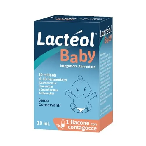 Bruschettini Lacteol Baby Flasche mit Pipette 10 ml