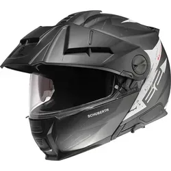 Schuberth E2 Adventure Helm Explorer Anthracite S - Motorradhelm mit P/J Doppelhomologation und ECE-R 22.06 Norm, bietet hervorragenden Komfort und Sicherheit für Offroad-Abenteuer.