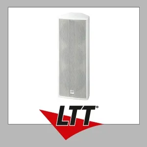 MONACOR PAB-306/WS Universal PA-Lautsprecherbox (160 Watt, 8 Ohm) weiß