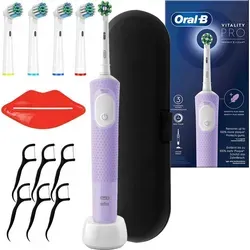 Oral-B Vitality Pro D103 Elektrische Zahnbürste Schwarz mit Zubehör