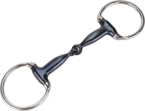 Equinate Olivenkopfgebiss Sweet Iron 16mm einfach gebrochen 14,5cm - Olivenkopfgebisse für Pferde, anatomisch geformt zur Förderung der Speichelbildung und natürlichen Kautätigkeit, ideal für empfindliche Maulwinkel.