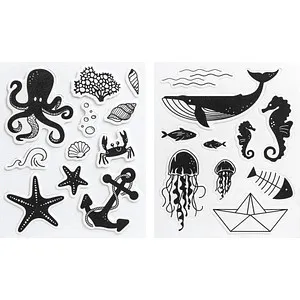HEYDA Motivstempel-Set Maritim 10,0 - 55,0 mm, 1 St. von Heyda