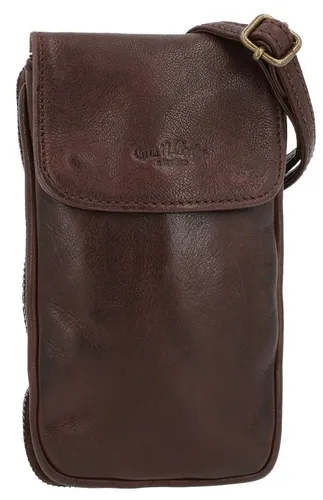 Gusti Leder Umhängetasche Estera - Umhängetasche aus hochwertigem braunem Vintage-Leder, stilvoll und langlebig mit praktischem Design für den täglichen Gebrauch.