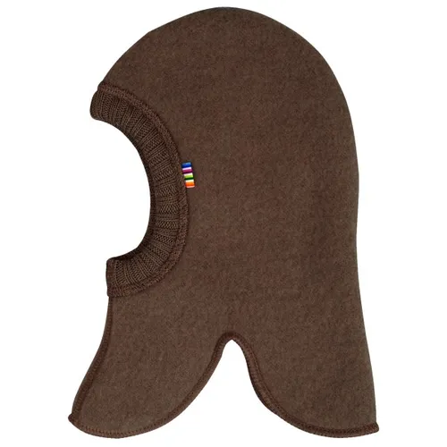 Joha Schlupfmütze - Wolle (Braun, Gr. 48) - Sturmhaube für Jungen, temperaturregulierend und schadstofffrei, bietet optimalen Schutz für Ohren und Hals und ist ideal für empfindliche Haut.