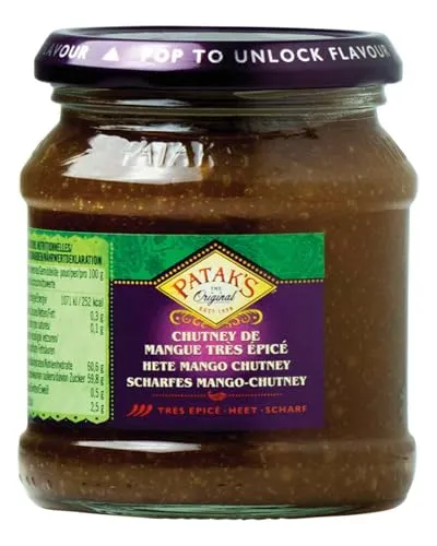 Würzsoße und Chutney von Patak's