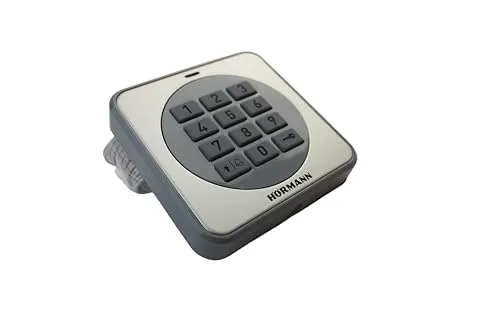 Hörmann Codetaster CTR 3b-1 - Außenanbau Codetaster mit beleuchteter Tastatur, ideal für zwei Torantriebe oder elektrische Türöffner, auch kompatibel mit Fremdantrieben.