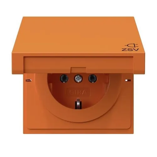 Steckdosen Orange von Gira SCHUKO-Steckdose Steckdosen