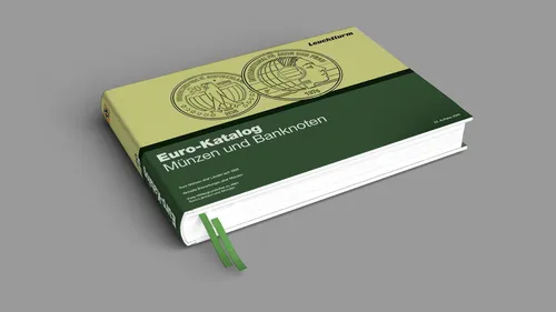 Leuchtturm 372909 Euro-Münzen- und Banknotenkatalog 2025 - Antiquitäten & Sammlerkataloge – Umfassendes Nachschlagewerk mit farbigen Abbildungen und detaillierten Informationen zu Euro-Münzen und Banknoten, ideal für Sammler.