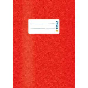 HERMA 7422 Heftumschlag A5 Bast Rot von HERMA