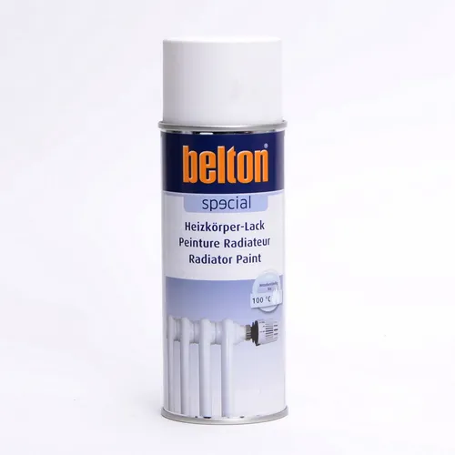 Heizkörper Lack Spray Sprühdose reinweiss Belton Special 400ml 323451