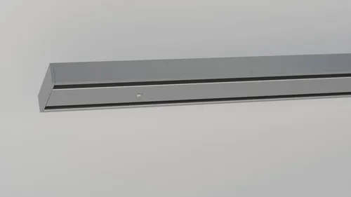 indeko Objektschiene 2-läufig, Wunschmaß, Aluminium - Gestalten Sie Ihre Fenster individuell mit der indeko Objektschiene. Erhältlich in Wunschlängen von 100 bis 600 cm, ermöglicht sie eine einfache Montage und vielfältige Dekorationsmöglichkeiten. Ideal für Schiebegardinen und Vorhänge.